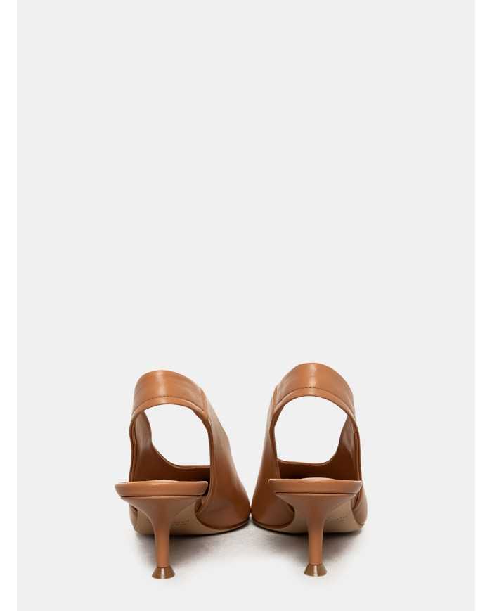 LELLA BALDI Sandalo slingback in nappa