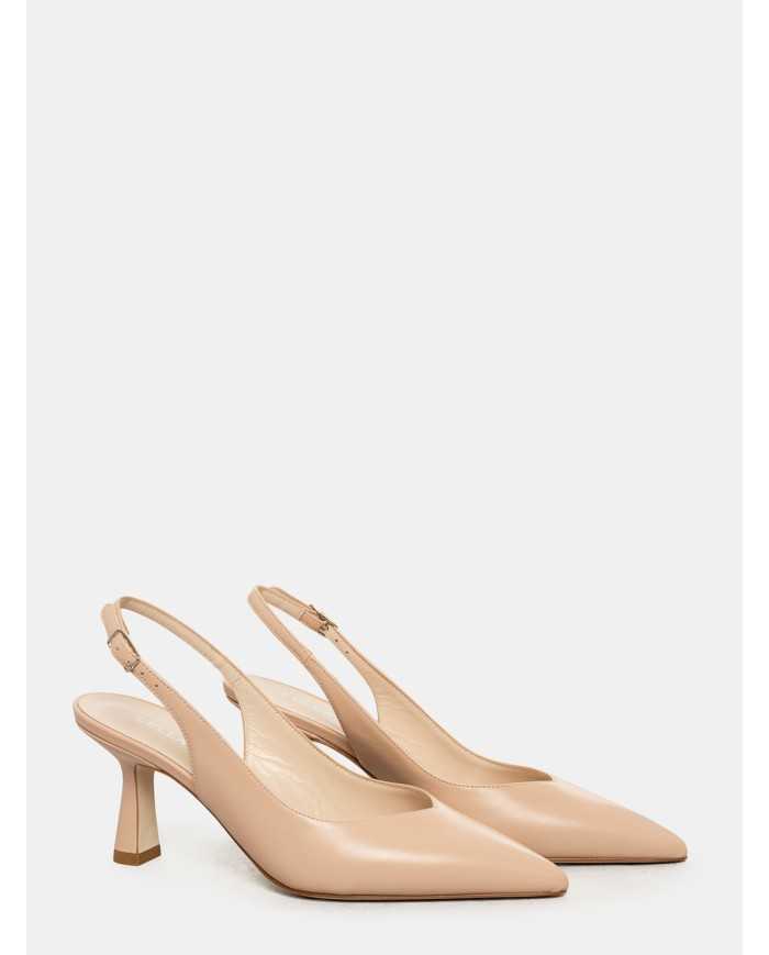 LELLA BALDI Sandalo slingback in nappa