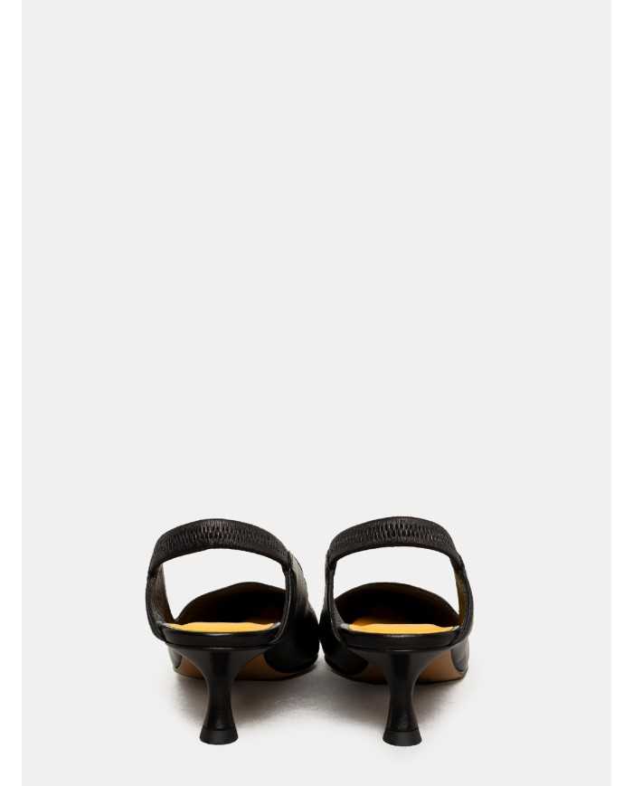 mara bini Sandalo slingback in nappa