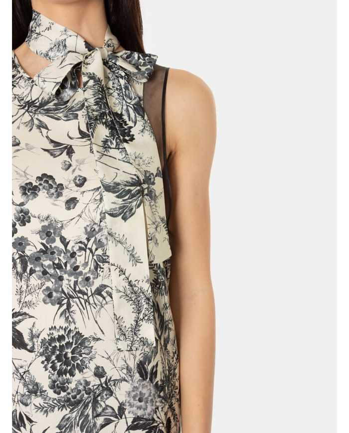 SIMONA CORSELLINI Abito a fantasia