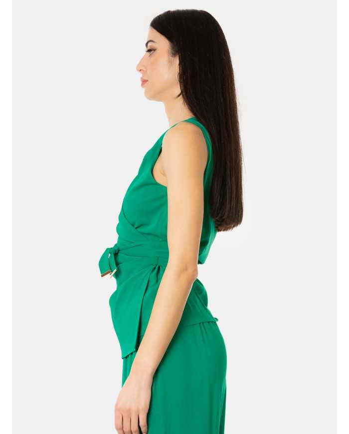 SIMONA CORSELLINI Top in viscosa