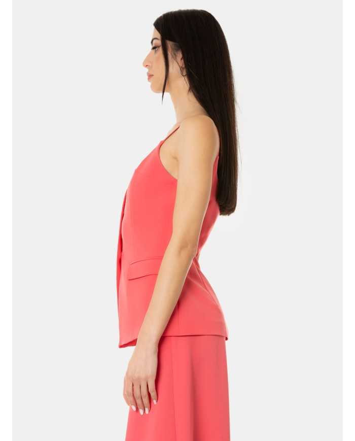 SIMONA CORSELLINI Top con bottoni