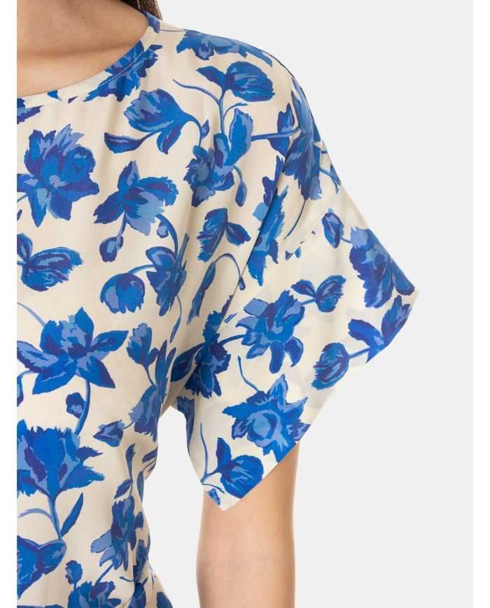 MAXMARA WEEKEND Abito fiorato in seta