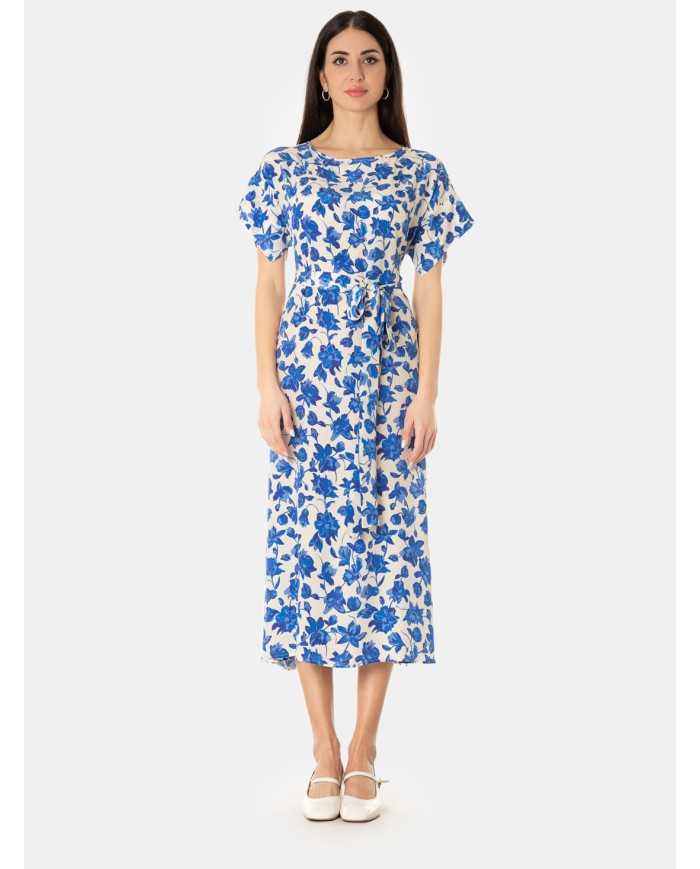 MAXMARA WEEKEND Abito fiorato in seta