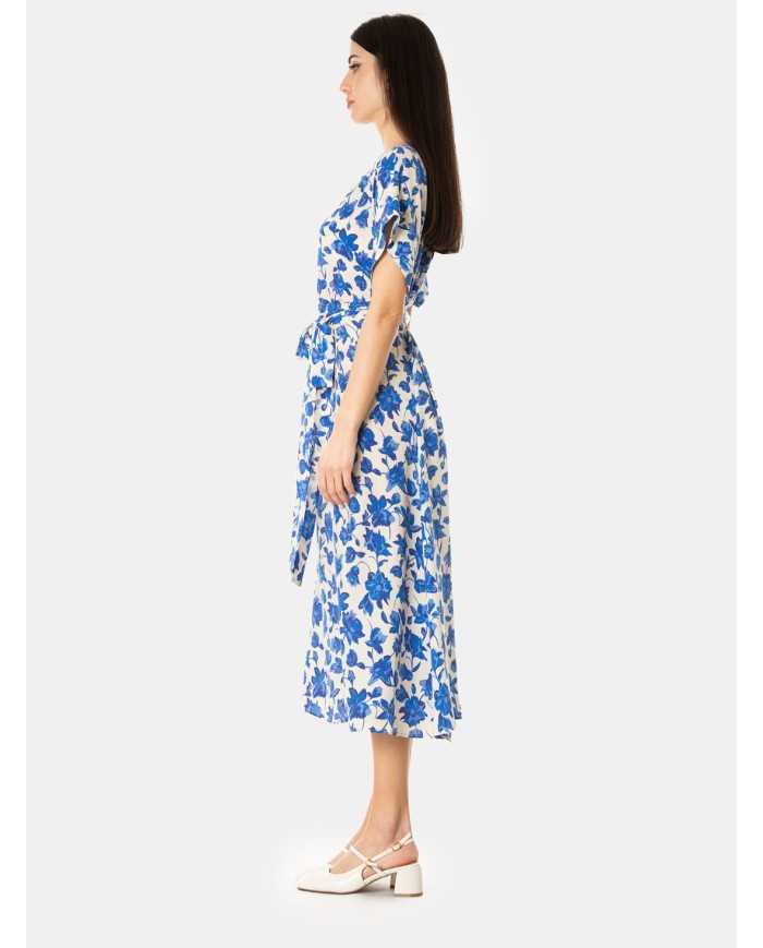 MAXMARA WEEKEND Abito fiorato in seta