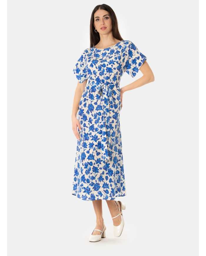 MAXMARA WEEKEND Abito fiorato in seta