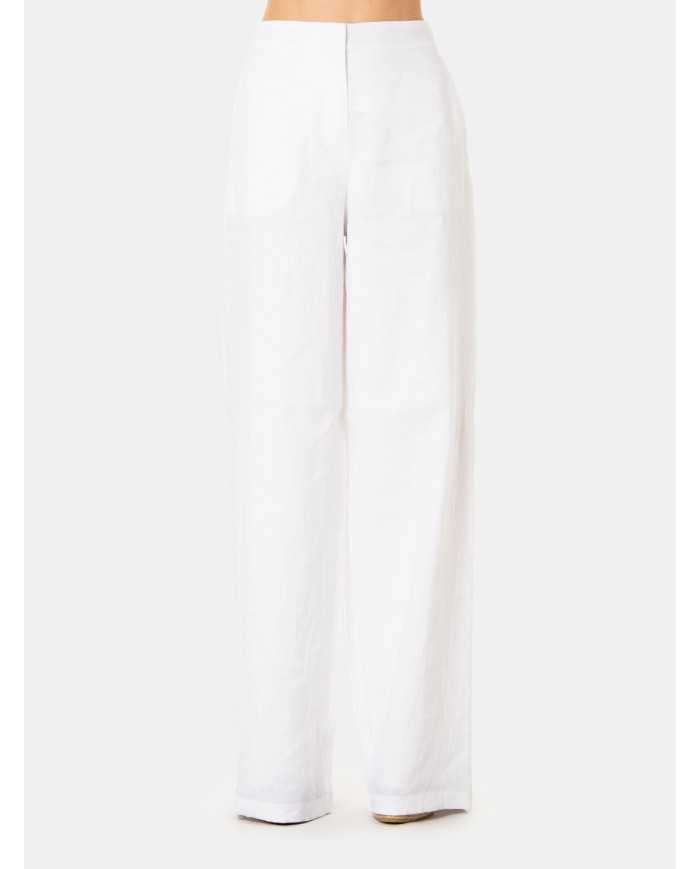 MAXMARA STUDIO Pantalone in lino