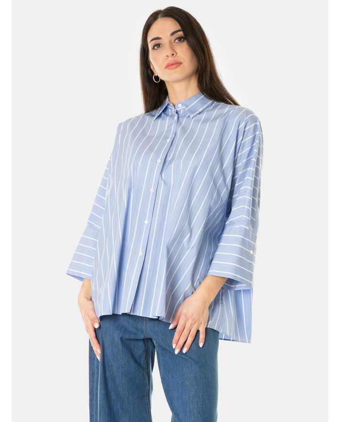 MAXMARA WEEKEND Camicia in popeline rigata