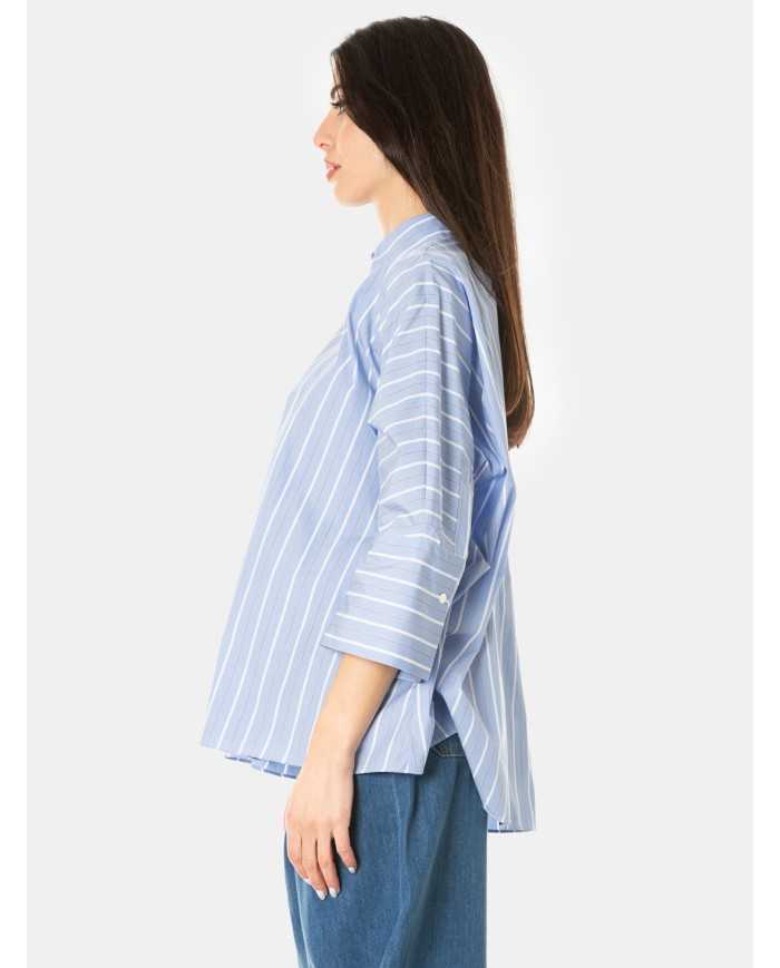 MAXMARA WEEKEND Camicia in popeline rigata