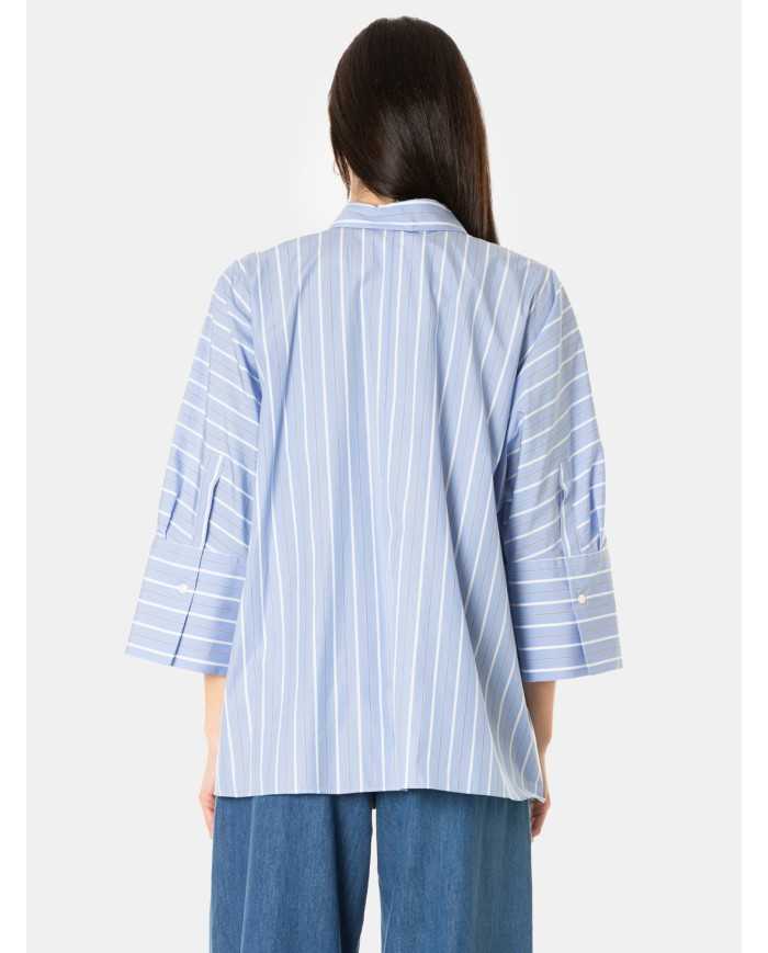 MAXMARA WEEKEND Camicia in popeline rigata
