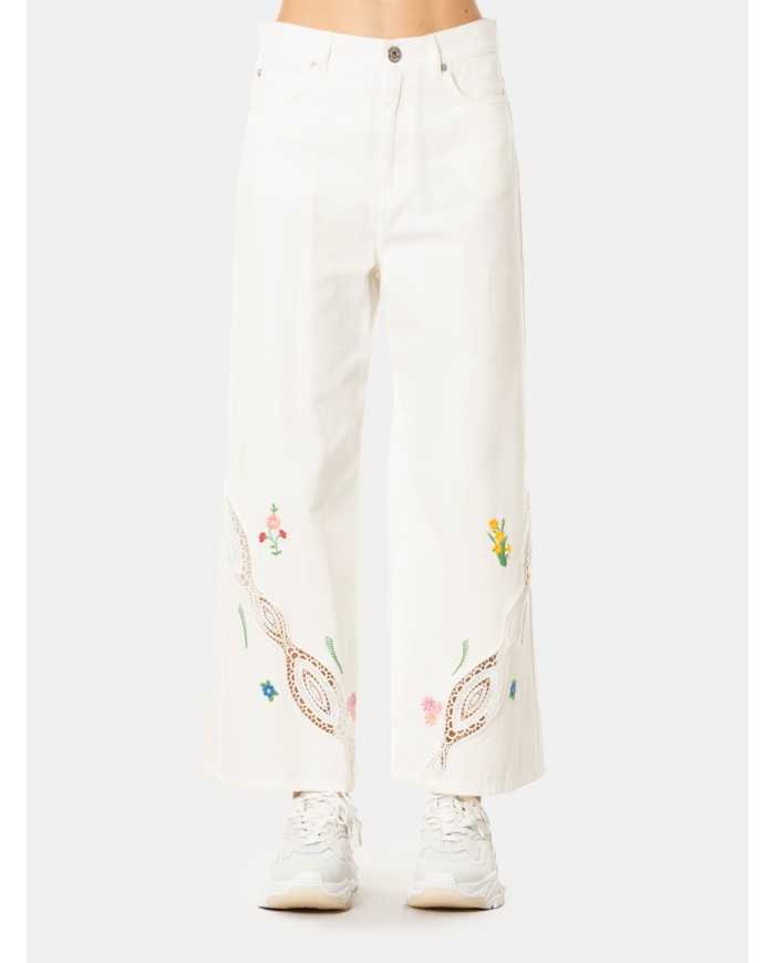 MAXMARA WEEKEND Pantalone con ricami