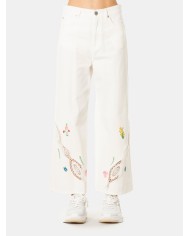 MAXMARA WEEKEND Pantalone con ricami