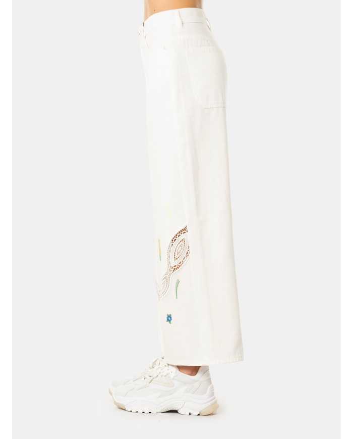 MAXMARA WEEKEND Pantalone con ricami