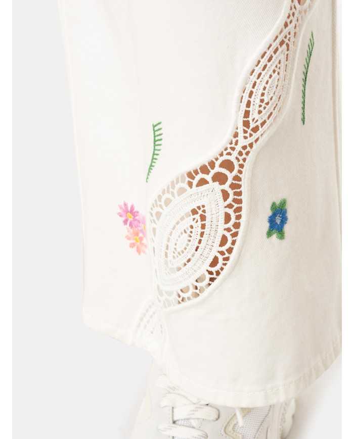 MAXMARA WEEKEND Pantalone con ricami