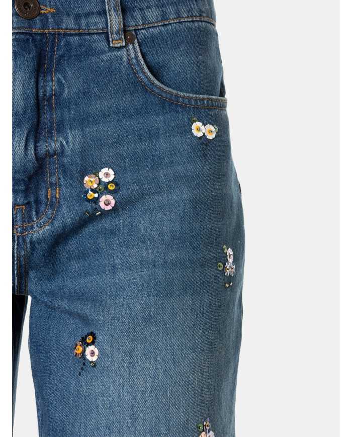 MAXMARA WEEKEND Jeans con ricami