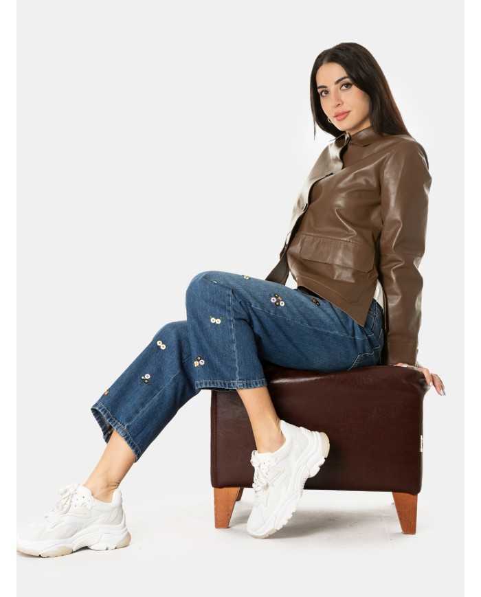 MAXMARA WEEKEND Giacca in pelle