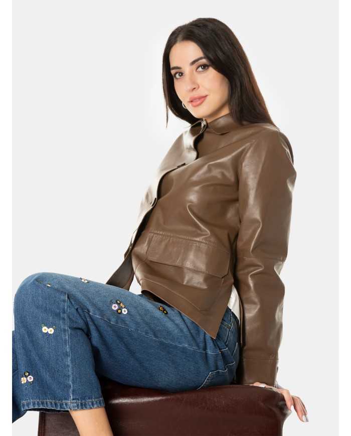 MAXMARA WEEKEND Giacca in pelle