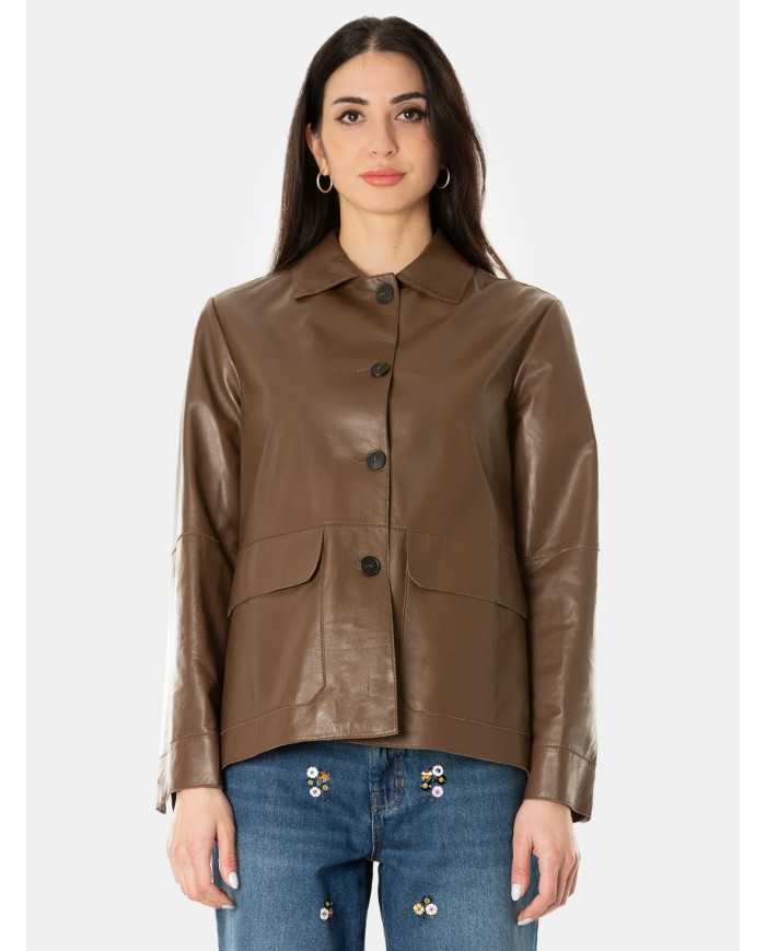 MAXMARA WEEKEND Giacca in pelle