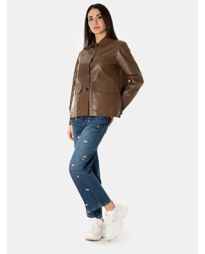 MAXMARA WEEKEND Giacca in pelle