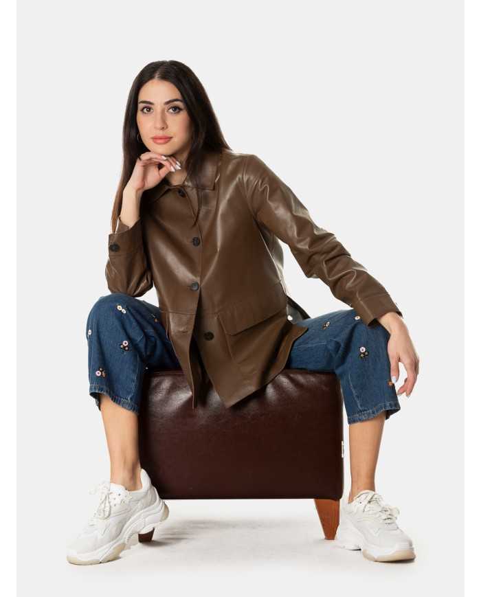 MAXMARA WEEKEND Giacca in pelle