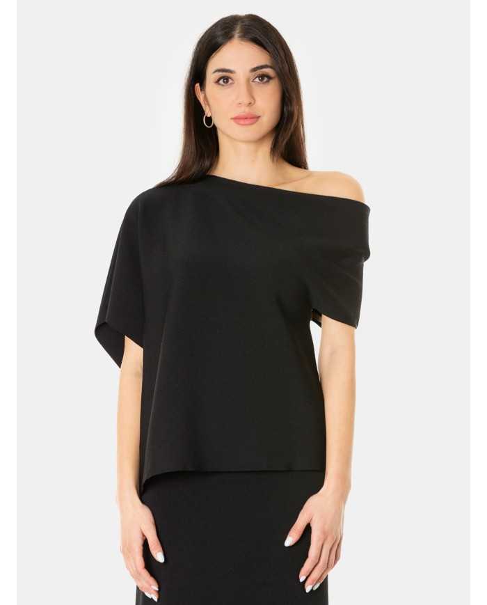 LIVIANA CONTI Maglia asimmetrica