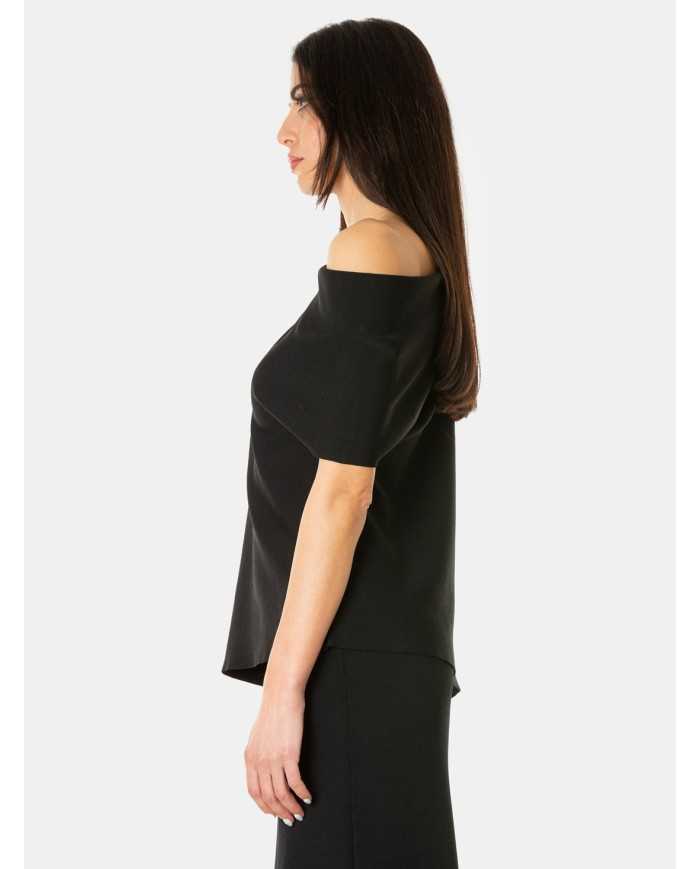 LIVIANA CONTI Maglia asimmetrica