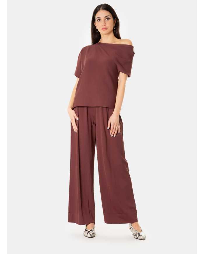 LIVIANA CONTI Maglia asimmetrica