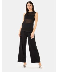 LIVIANA CONTI Maglia con trasparenza