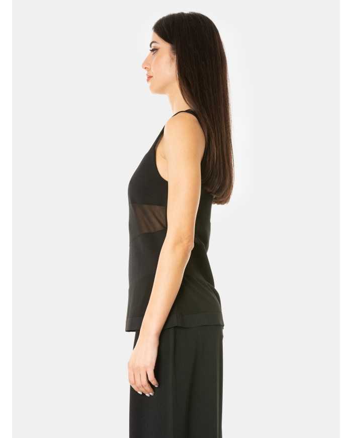 LIVIANA CONTI Maglia con trasparenza