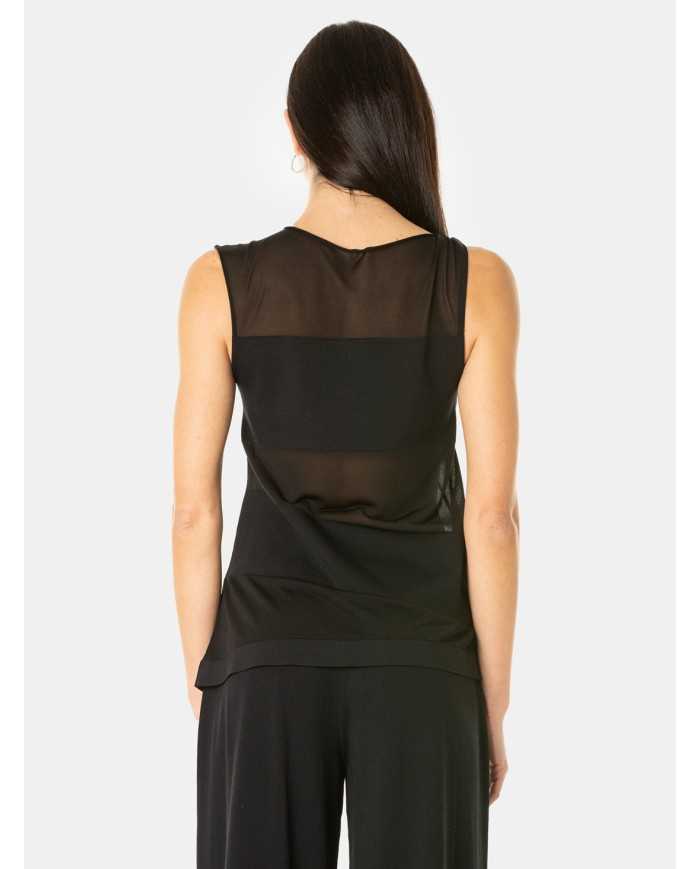 LIVIANA CONTI Maglia con trasparenza