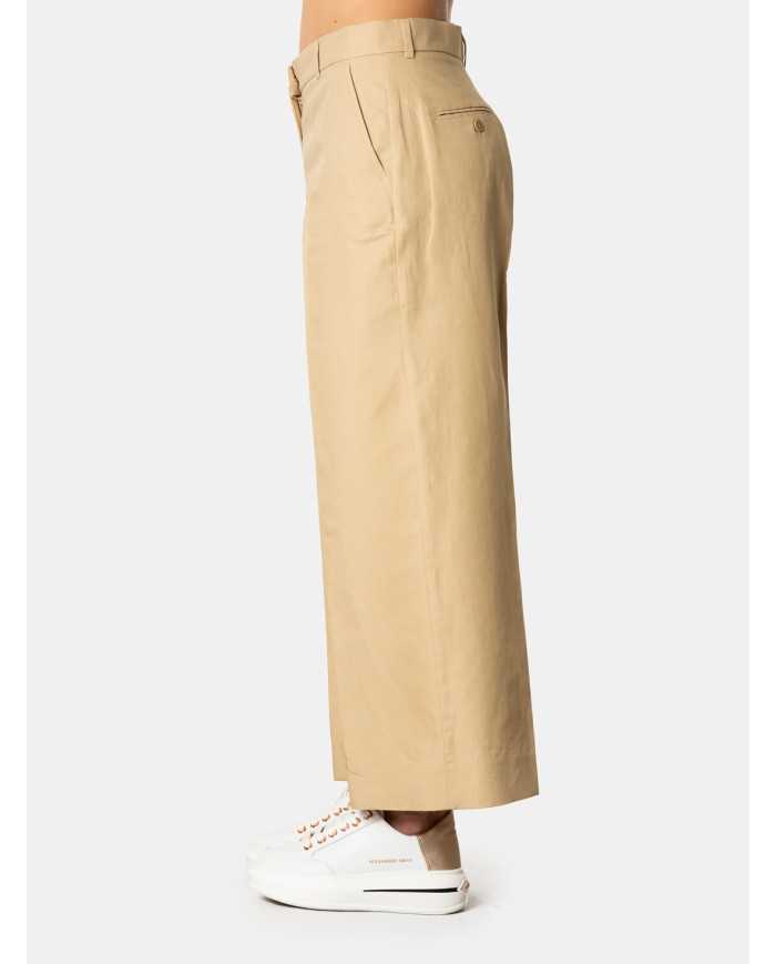 MAXMARA WEEKEND Pantalone cotone e lino