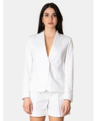 MAXMARA STUDIO Giacca in gabardina di cotone