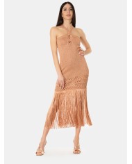 SIMONA CORSELLINI Abito con frange