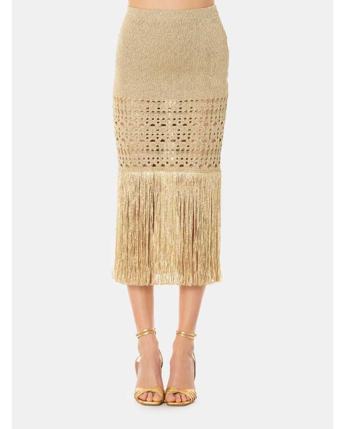 SIMONA CORSELLINI Gonna in maglia