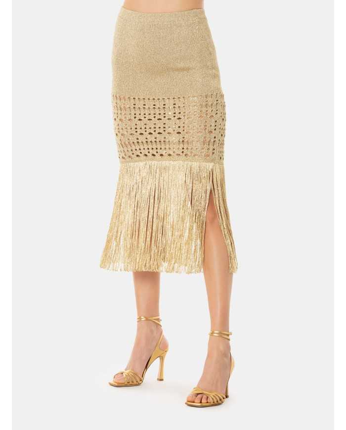 SIMONA CORSELLINI Gonna in maglia