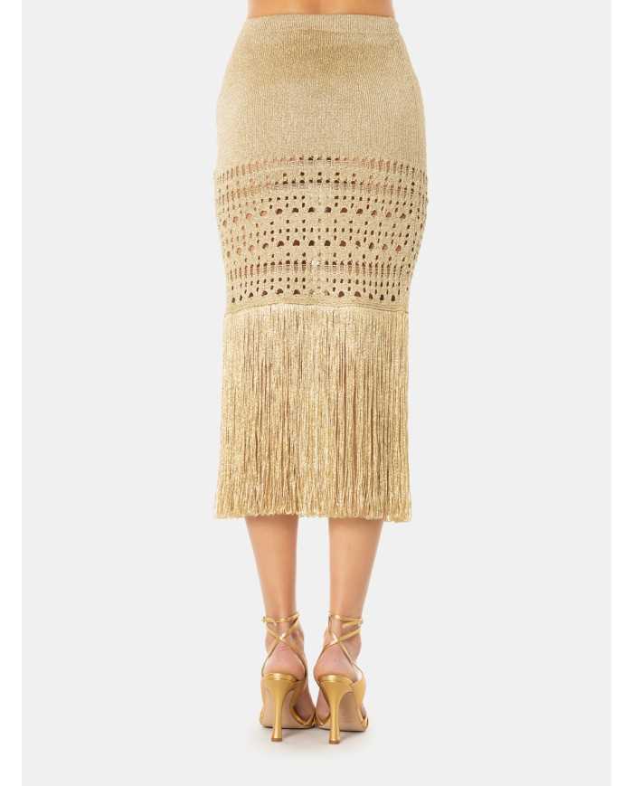 SIMONA CORSELLINI Gonna in maglia