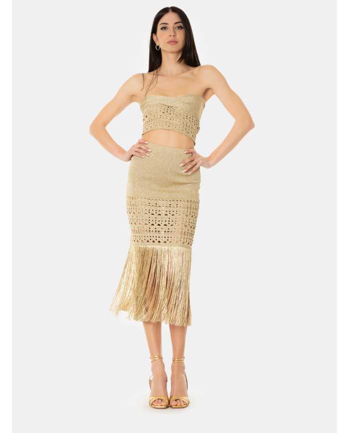 SIMONA CORSELLINI Gonna in maglia