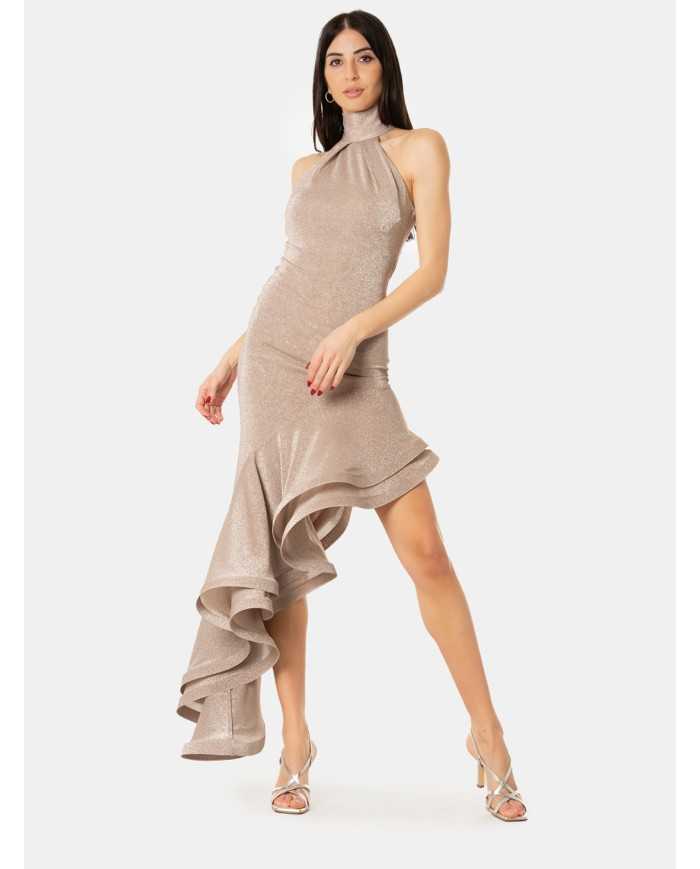 SIMONA CORSELLINI Abito elegante in lurex