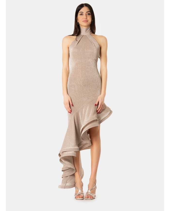 SIMONA CORSELLINI Abito elegante in lurex