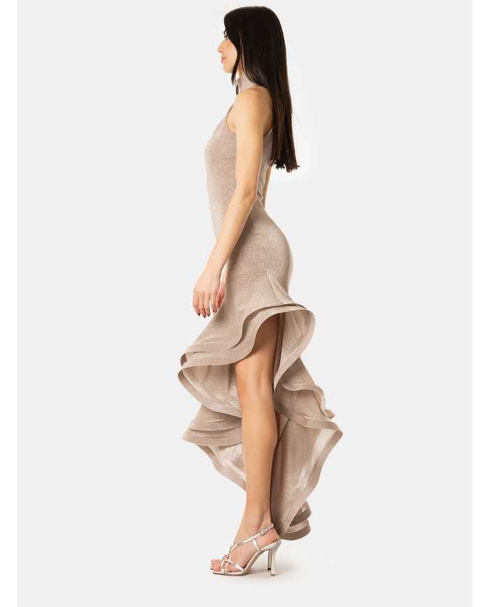 SIMONA CORSELLINI Abito elegante in lurex