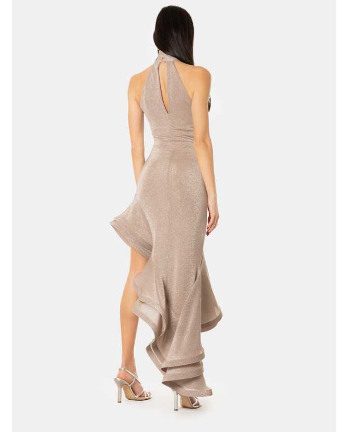 SIMONA CORSELLINI Abito elegante in lurex