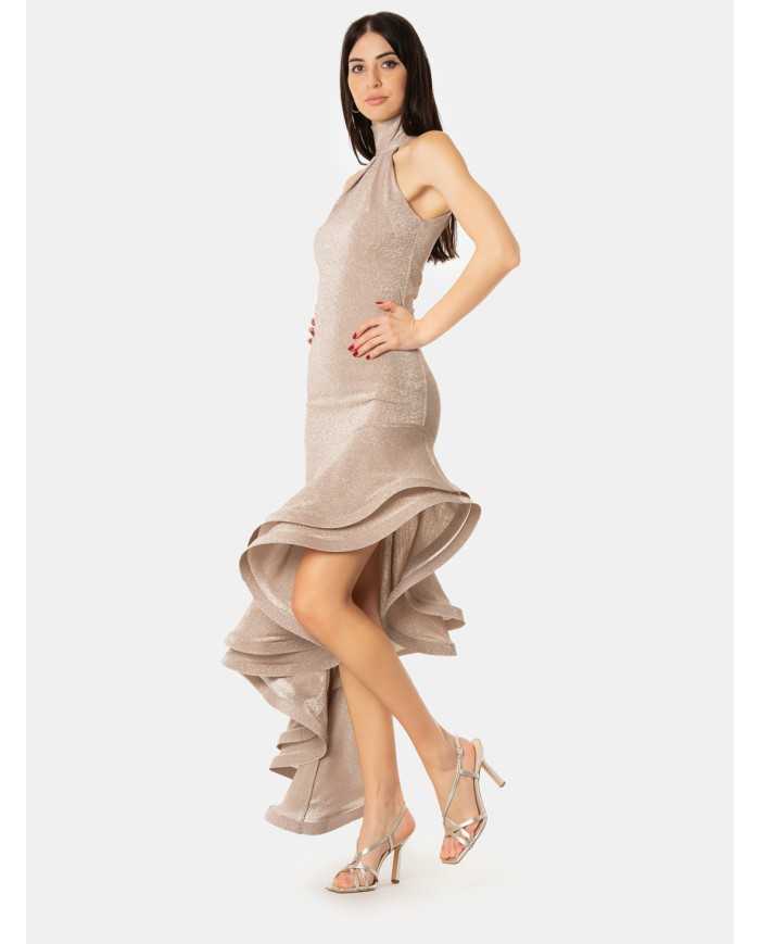 SIMONA CORSELLINI Abito elegante in lurex