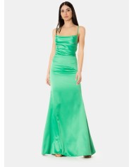 Actualee Abito in raso elegante