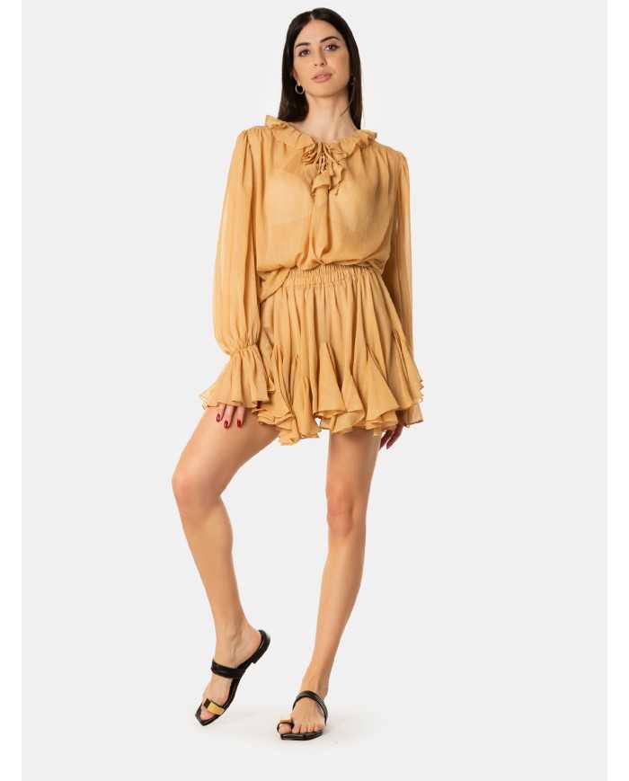 Actualee Camicia con rouches