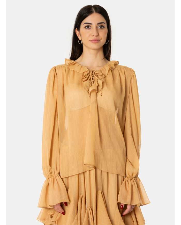 Actualee Camicia con rouches