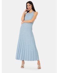 D.EXTERIOR Abito lungo cristalli