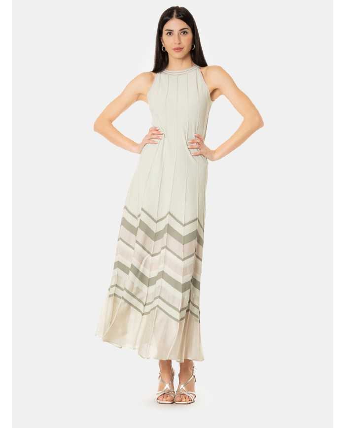 D.EXTERIOR Abito fantasie righe