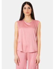 D.EXTERIOR Top in raso