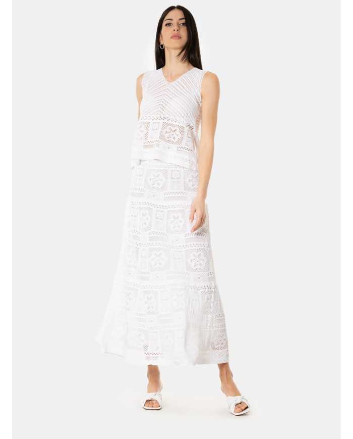 D.EXTERIOR Top in pizzo