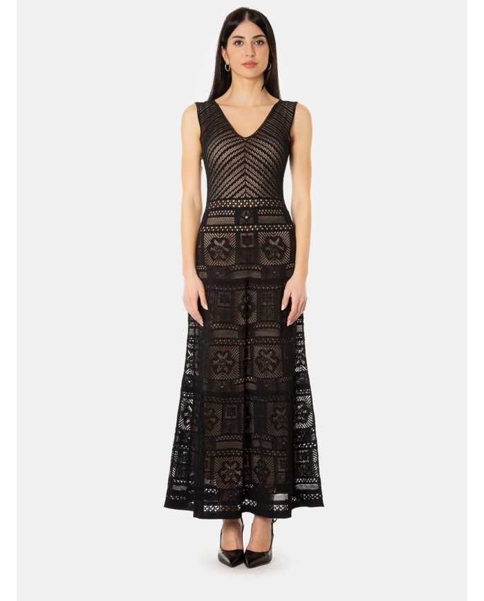 D.EXTERIOR Abito in pizzo